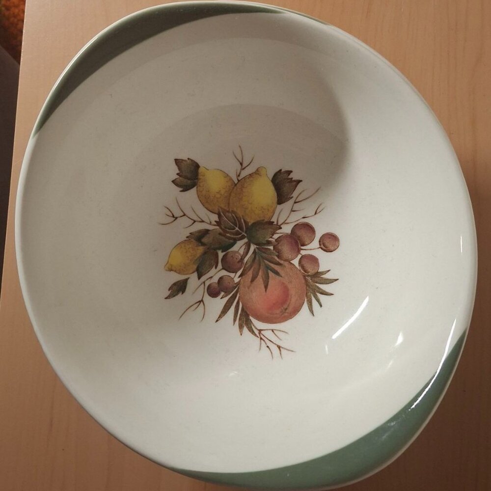 Vtg Wedgwood Covent Garden Soup/Cereal Bowls (2) 1960s
